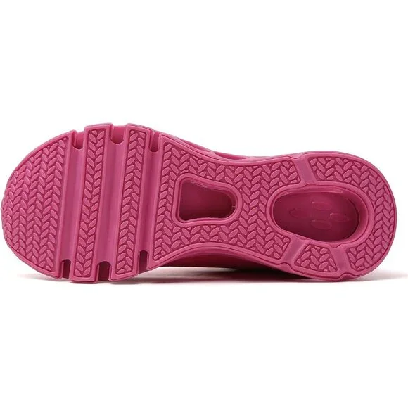 Women's Rose Red Running Walking Non Slip Tennis Blade Athletic Sneakers Shoes - Picture 7 of 7